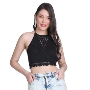 Handmade Crochet Crop Tops For Women